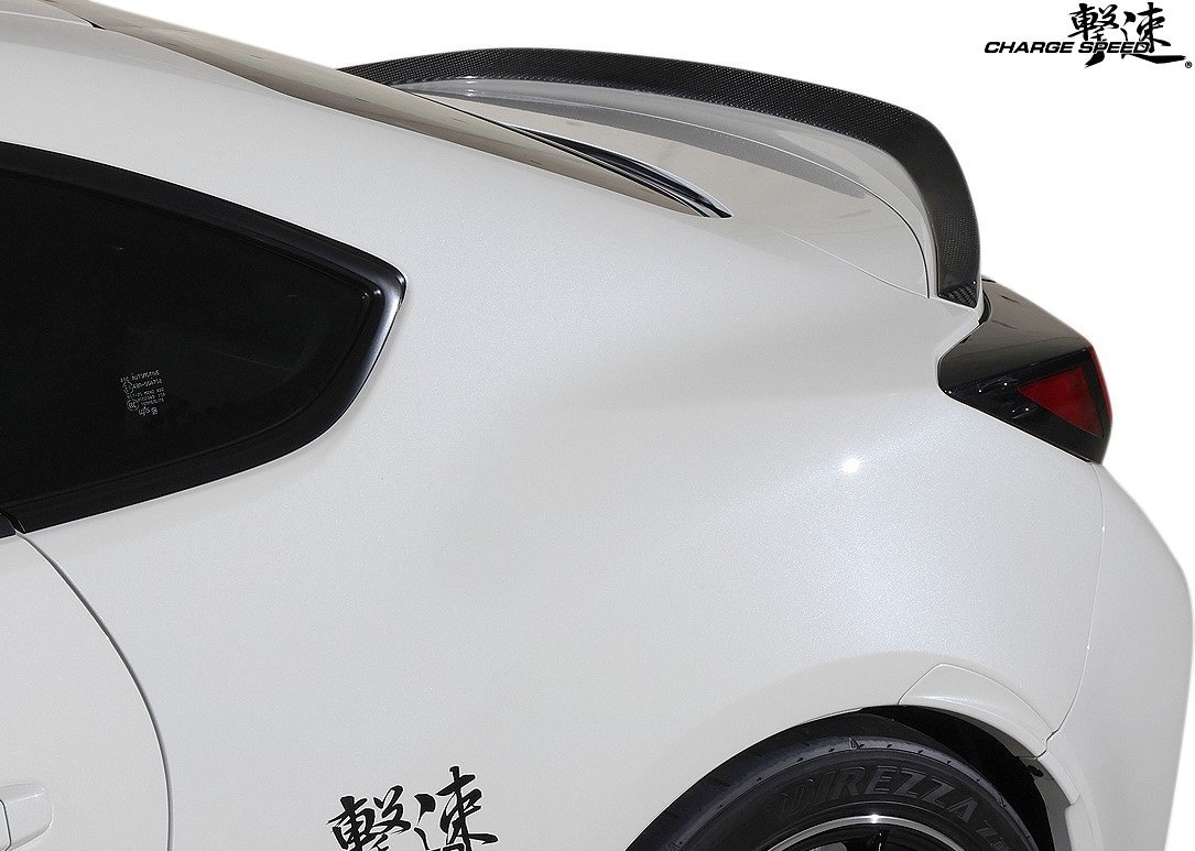 【M’s】 トヨタ GR86 ZN8 前期 (2021.10-) CHARGE SPEED トランクスポイラー カーボン チャージスピード 撃速 ボトムライン エアロ パーツ_画像3