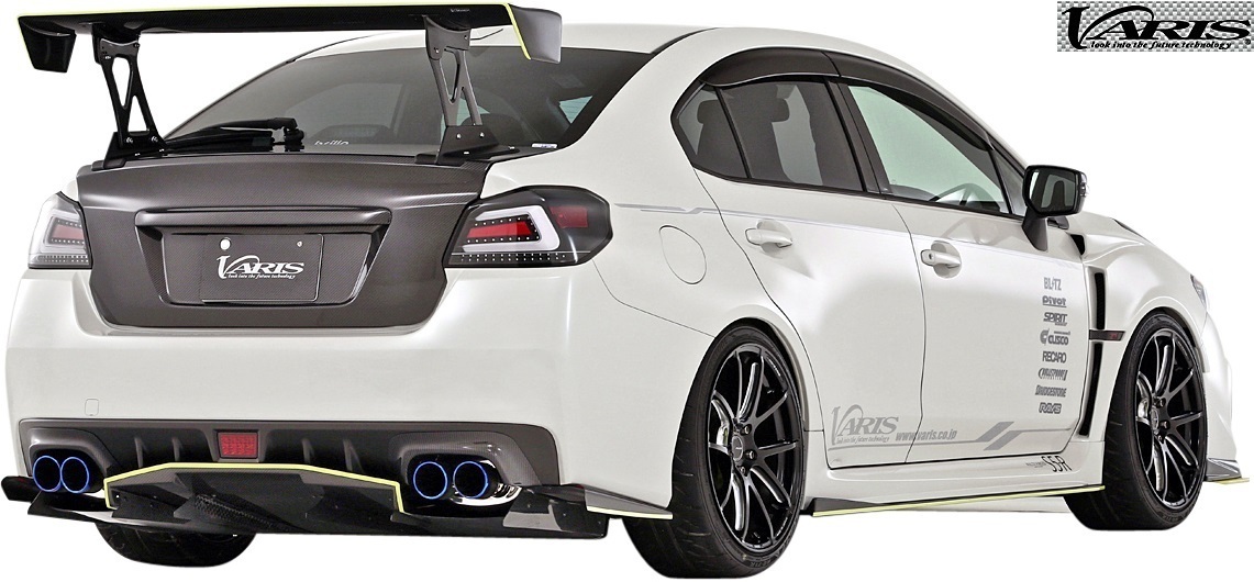 【M's】SUBARU WRX STI/S4 D型 (VAB/VAG) VARIS ARISING-I GTウイング ユーロエディション1430 CARBON カーボン バリス エアロ ウイング_画像4