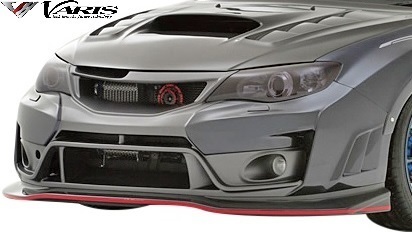 【M's】スバル インプレッサ WRX STI GVB (2007y-2014y) VARIS Ultimate フロントバンパー Ver.2 ／／ バリス FRP 未塗装 エアロ VASU-152_画像3