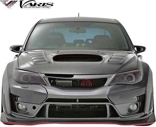 【M's】スバル インプレッサ WRX STI GVB (2007y-2014y) VARIS Ultimate フロントバンパー Ver.2 ／／ バリス FRP 未塗装 エアロ VASU-152_画像1