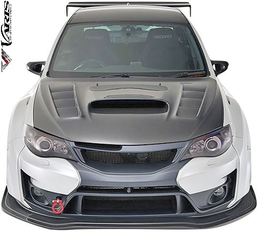 【M's】SUBARU インプレッサ WRX STI GVB/GVF (2007y-2014y) VARIS ワイド リヤフェンダー 9pcs FRP バリス エアロ パーツ VASU-192_画像10