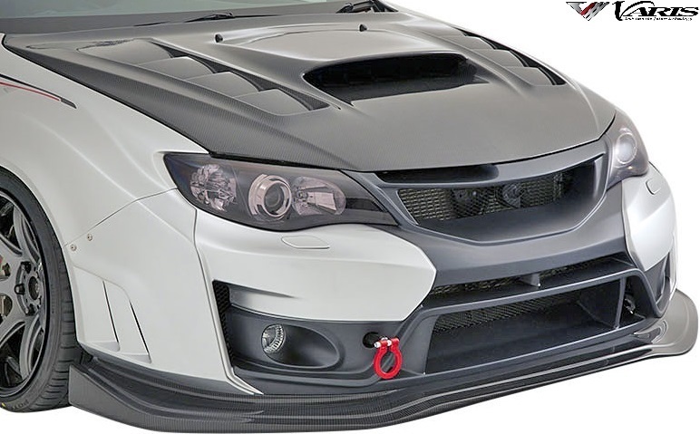 【M's】SUBARU インプレッサ WRX STI GVB/GVF (2007y-2014y) VARIS Ver.2 ワイドボディ フルキット A 5点 バリス FRP エアロ VASU-181_画像6