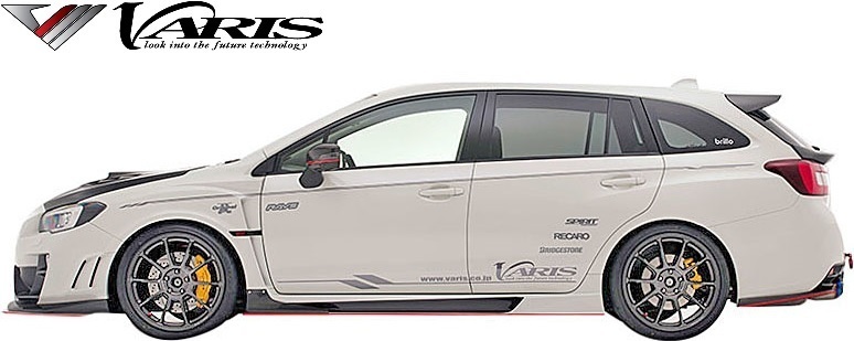 【M's】SUBARU レヴォーグ (2014.6-2020.11) VARIS ARISING-2 リヤアンダースカート CARBON+FRP バリス エアロ パーツ 外装 VASU-305_画像5