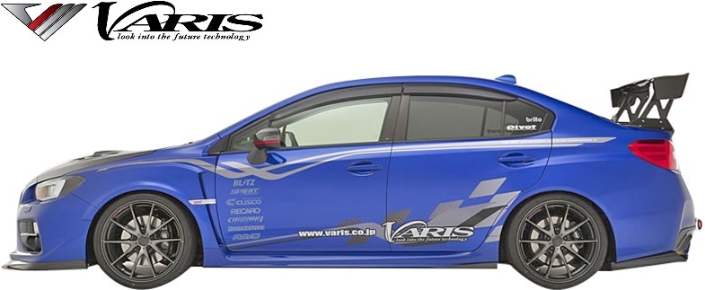 【M's】SUBARU WRX STI S4 / VAB VAG (A-C) VARIS ARISING-1 フロントスポイラー FRP 未塗装 バリス ヴァリス エアロ パーツ VASU-163_画像8