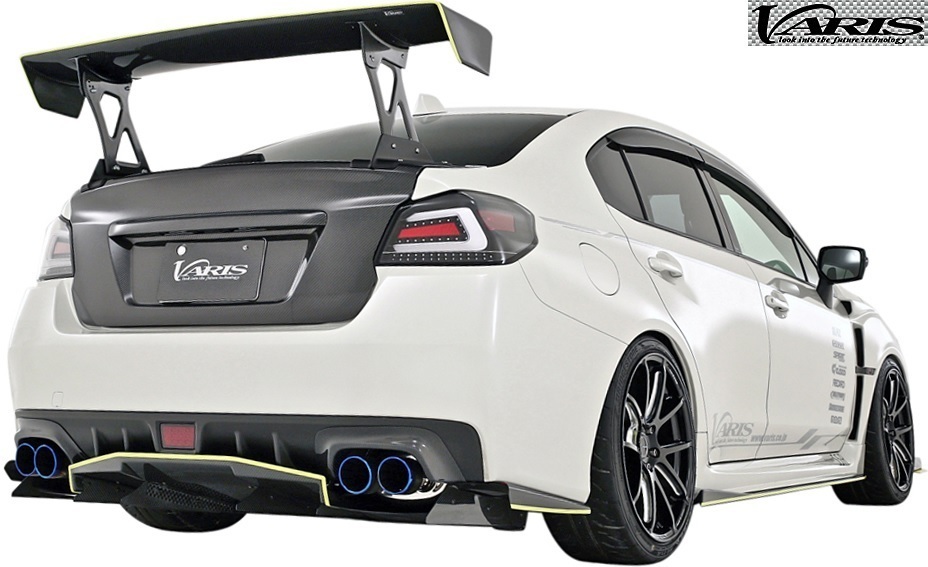 【M's】SUBARU WRX STI/S4 D型 (VAB/VAG) VARIS ARISING-I GTウイング ユーロエディション1430 CARBON カーボン バリス エアロ ウイング_画像2