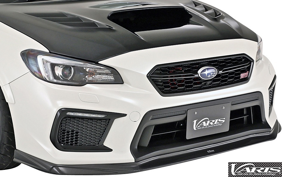 【M's】SUBARU WRX STI/S4 D型 (VAB/VAG) VARIS ARISING-I フロントスポイラー (アプライドモデルD) CARBON バリス アメージング1 SUBARU_画像1