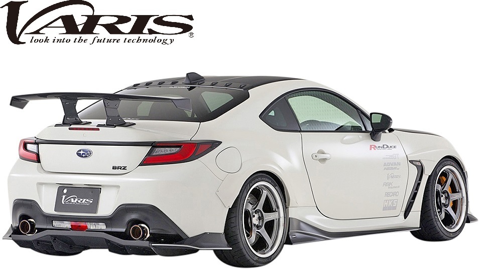 【M’s】SUBARU BRZ ZD8 前期 (2021y-) VARIS ARISING-I BRZ専用 GTウイング ハイパーナローII (1360mm) カーボン バリス エアロ VASU-407_画像10