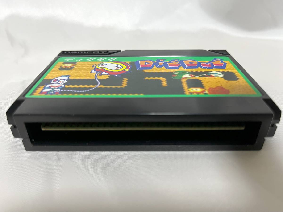 中古FCソフト】ディグダグ(DigDug)箱 説明書付き ナムコ 中古FCソフト】ディグダグ(DigDug)箱 説明書付き ナムコ