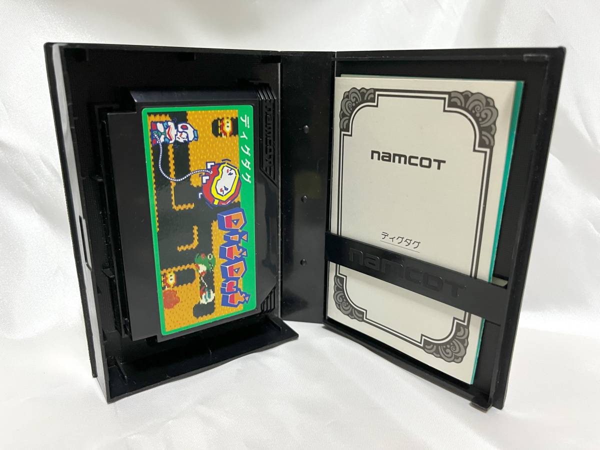 中古FCソフト】ディグダグ(DigDug)箱 説明書付き ナムコ 中古FCソフト】ディグダグ(DigDug)箱 説明書付き ナムコ