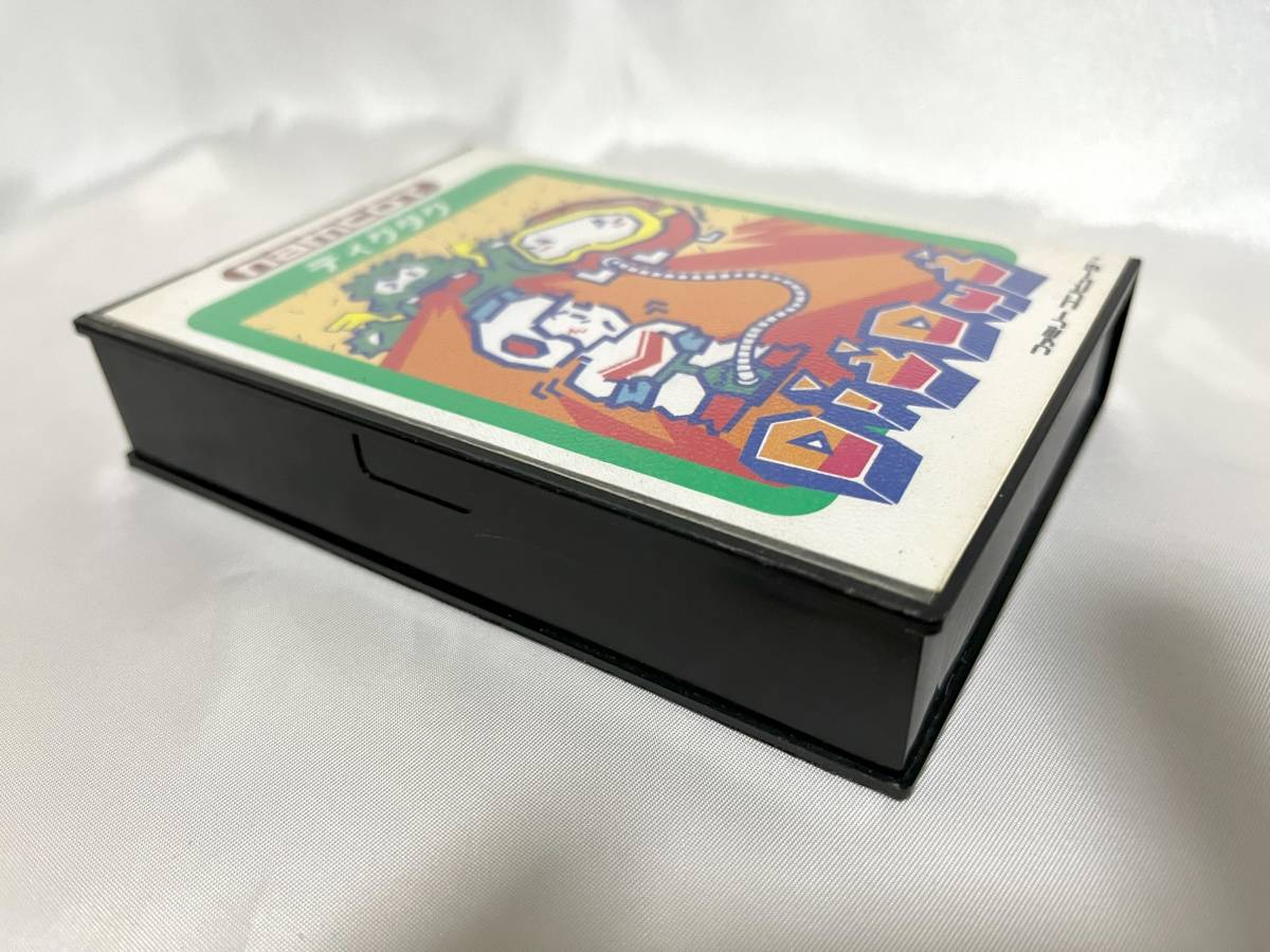 中古FCソフト】ディグダグ(DigDug)箱 説明書付き ナムコ 中古FCソフト】ディグダグ(DigDug)箱 説明書付き ナムコ