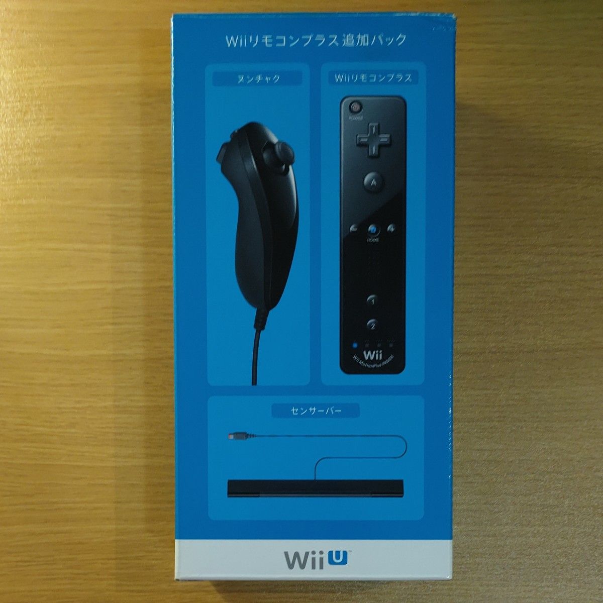 Wiiリモコンプラス追加パック KURO Wiiリモコン ヌンチャク センサーバー Nintendo  WiiU