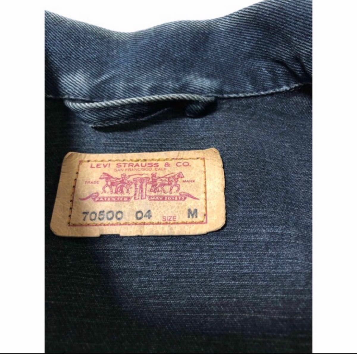 70500 Levis リーバイス デニムジャケット ブラック Gジャン 3rd 70500 Levis リーバイス デニムジャケット ブラック Gジャン 3rd
