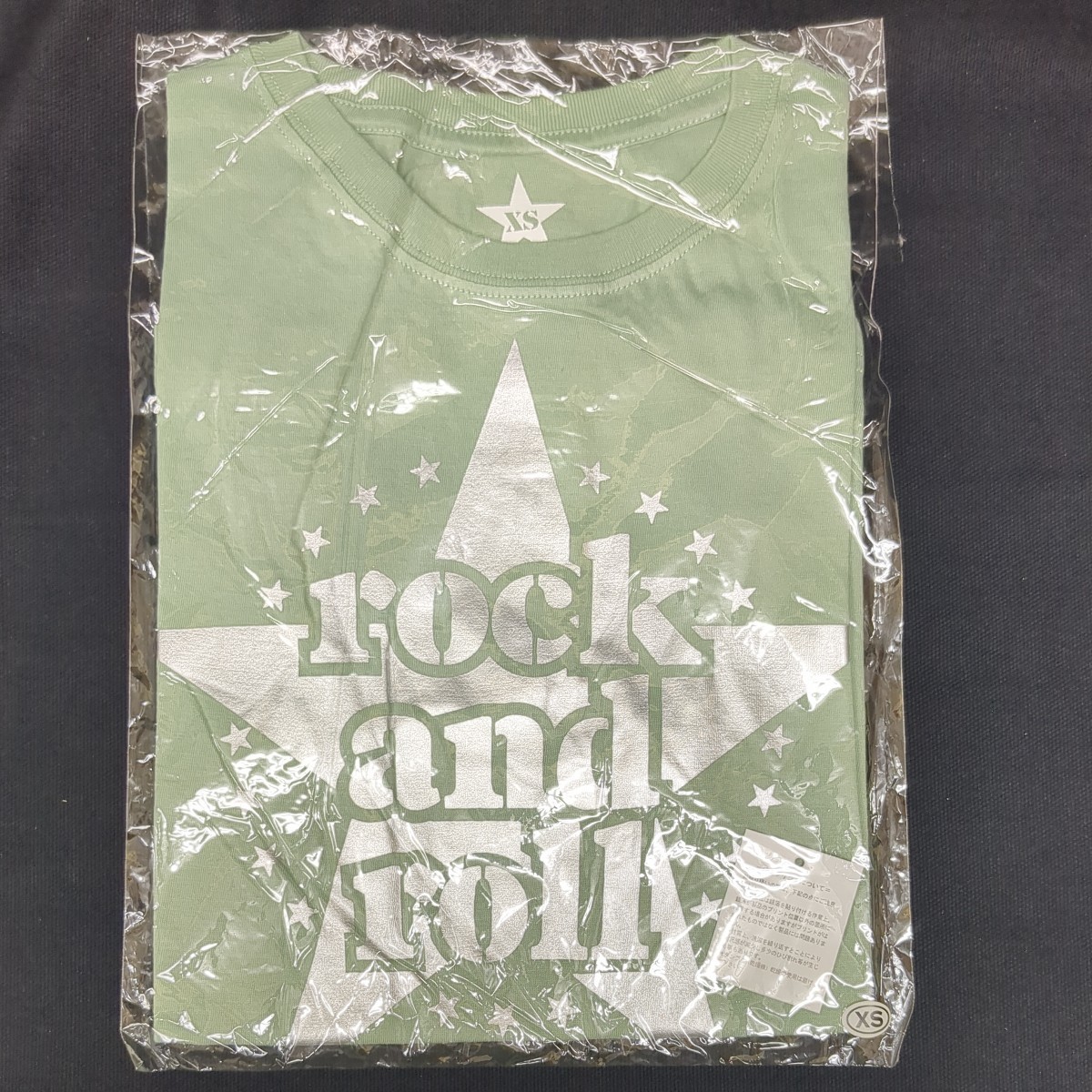 【未開封】B'z LIVE-GYM 2008 ACTION rock and roll ライブTシャツ XSサイズ グリーン 稲葉浩志 松本孝弘 W14の画像1