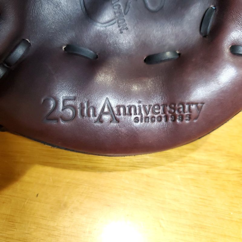 ハタケヤマ 心 25th Anniversary 創業25周年記念 限定モデル 復刻ラベル HATAKEYAMA 一般用大人サイズ キャッチャーミット 軟式グローブ_画像4