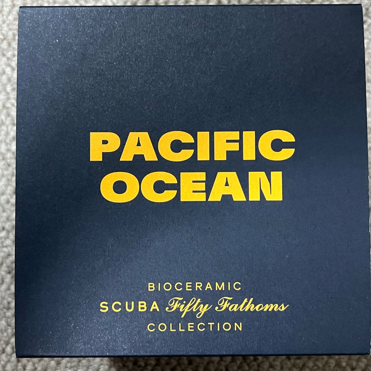 新品 ブランパンスウォッチ コラボ SCUBA Fifty Fathoms PACIFIC OCEAN  パシフィック オーシャン