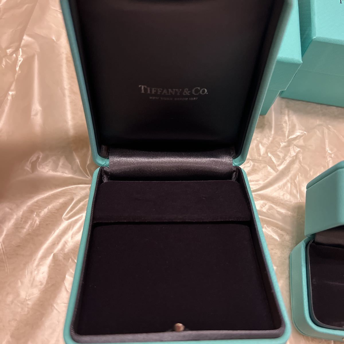 ティファニー TIFFANY リング　ピアス　空箱　BOX 空き箱　箱　化粧箱　TIFFANY&Co. ブルー　アクセサリー　ケース　リングケース_画像2