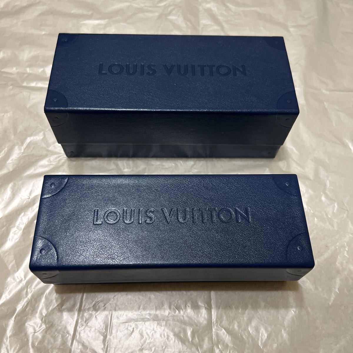 ルイヴィトン　サングラス　メガネ　ケース　BOX 空き箱　箱　空箱　サングラスケース　メガネケース　LOUIS VUITTON マグネット式_画像1