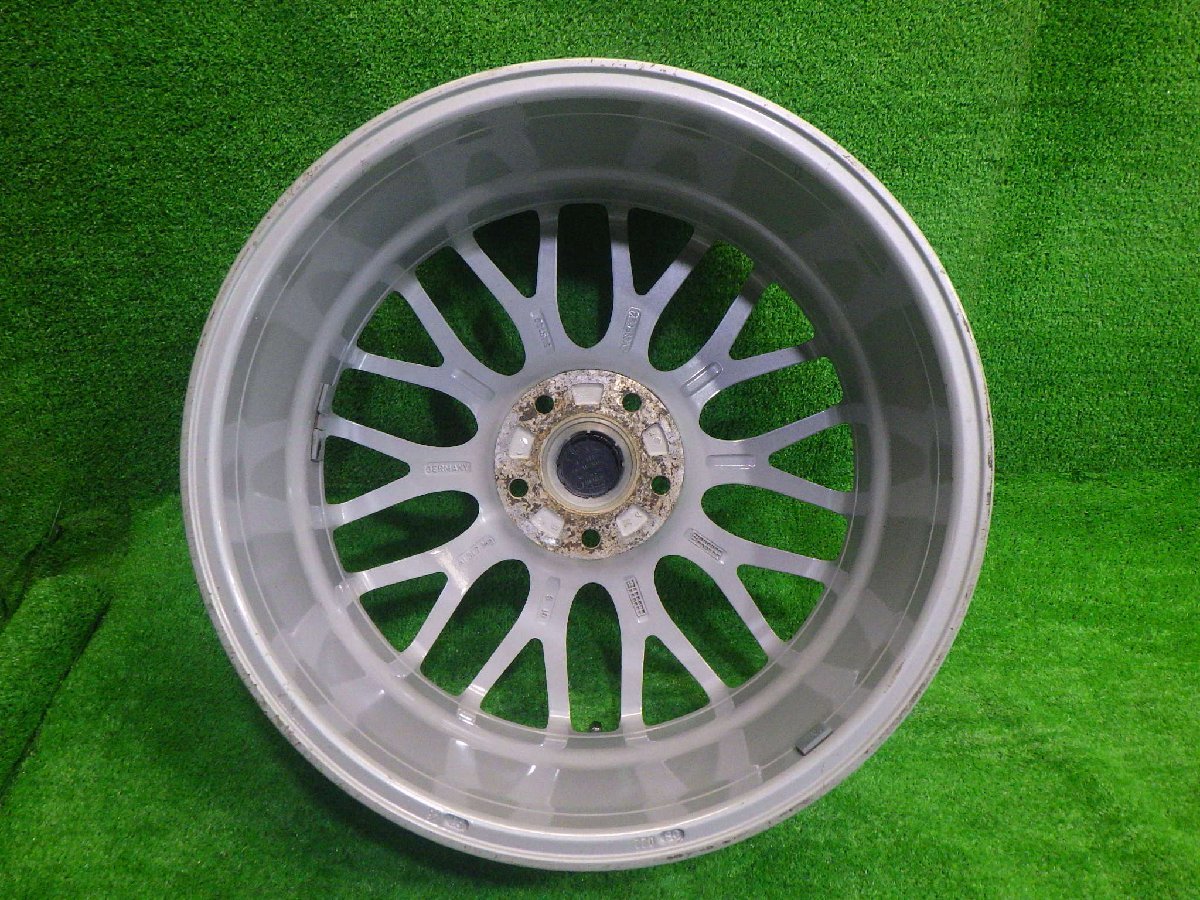 中古 18インチ 18×7.5J 5穴 BBS CS 社外 アルミホイール 1本 オフセット+48 PCD114.3 メッシュ GERMANY_画像2