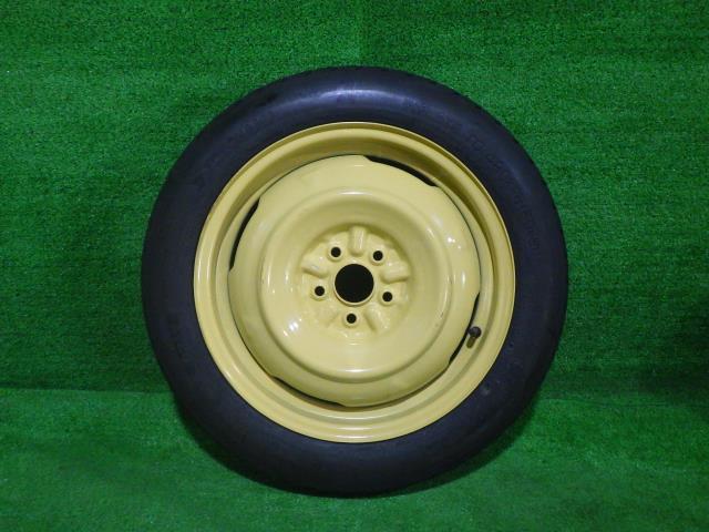 中古 ヨコハマ タイヤホイール スペア T135/80D16 4T 5穴 100_画像1