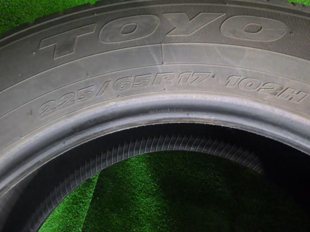 中古 トーヨー タイヤ 夏 225/65R17 2本 2018年_画像2