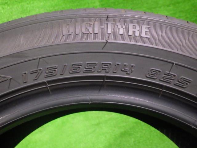 中古 ダンロップ タイヤ 夏 175/65R14 1本 2021年 EC202_画像3