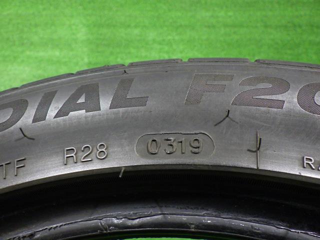 中古 ミネルバ タイヤ 夏 215/45R17 4本 2019年 F205_画像8