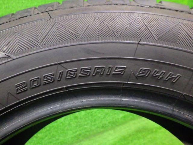 中古 ダンロップ タイヤ 夏 205/65R15 2本 2018年 RV504_画像3