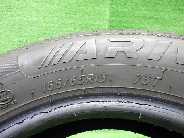 中古 ARIVO タイヤ 夏 155/65R13 4本 2021年 ARZ2_画像6