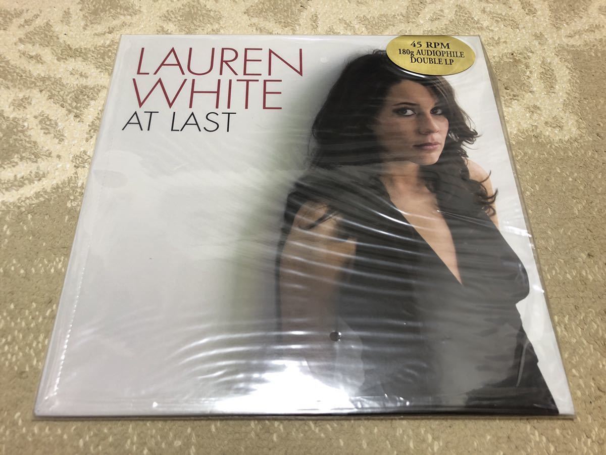 GWセール！ Groove Note Lauren White At Last 45rpm 2LP 高音質 audiophile Anthony Wilson バーニー・グランドマン_画像1