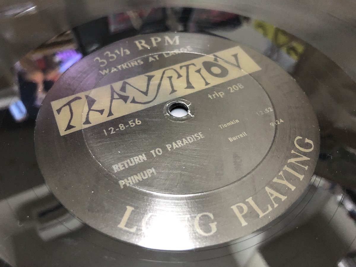 Classic Records Doug Watkins Watkins At Large Transition TRLP-20 高音質 audiophile rare Quiex SV-P 200g ダグ・ワトキンス_画像8