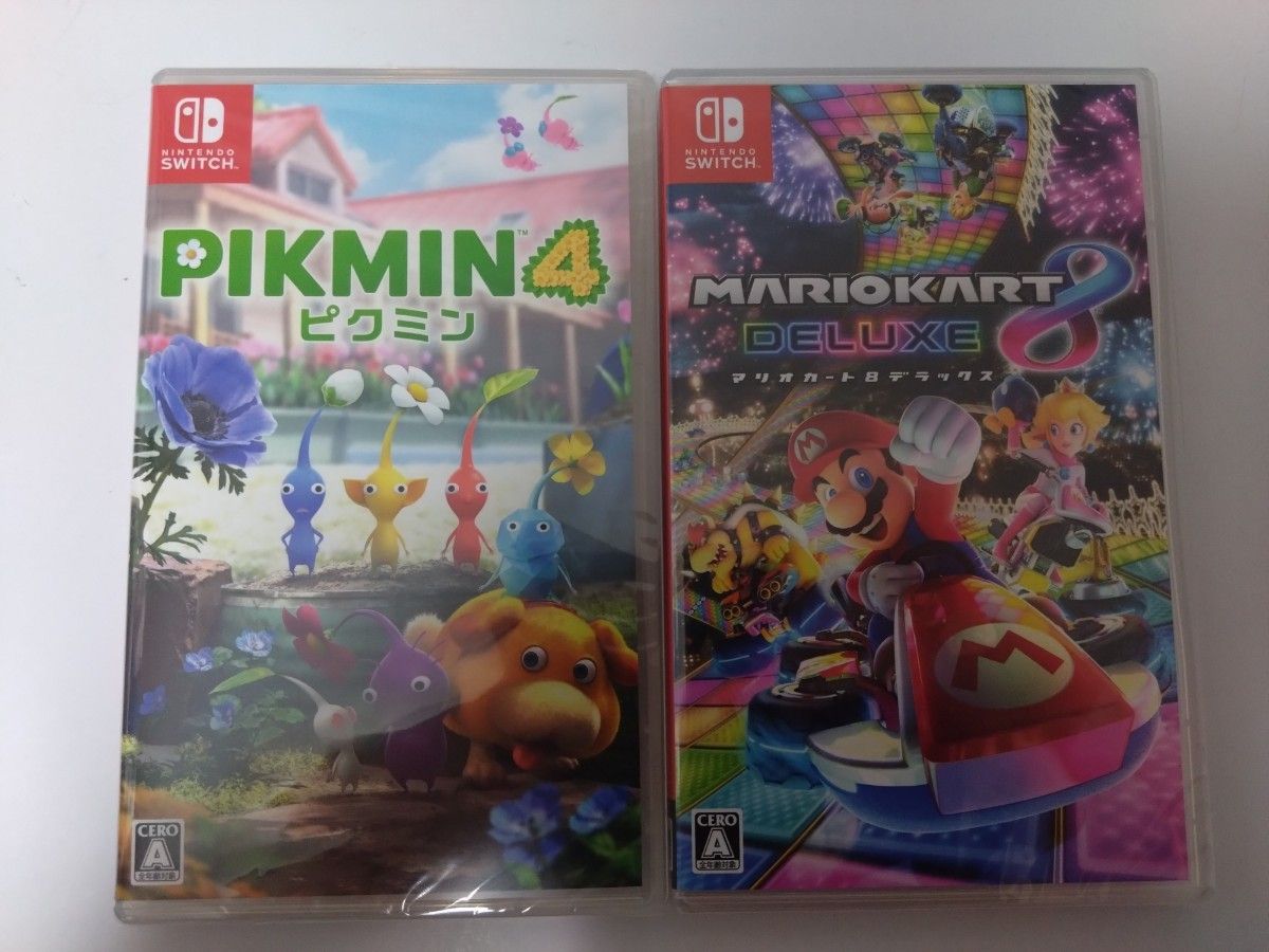 Nintendo Switch『ピクミン４』＆『マリオカート8デラックス』｜PayPay