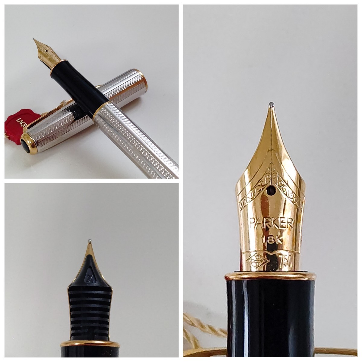PARKER パーカー SONNET ソネット シルバーカスケード 万年筆 PARKER パーカー SONNET ソネット シルバーカスケード 万年筆