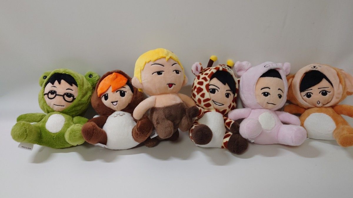 東海オンエア ぬいぐるみ アニマル ピノ UUUM 12個まとめて 東海オンエア ぬいぐるみ アニマル ピノ UUUM 12個まとめて