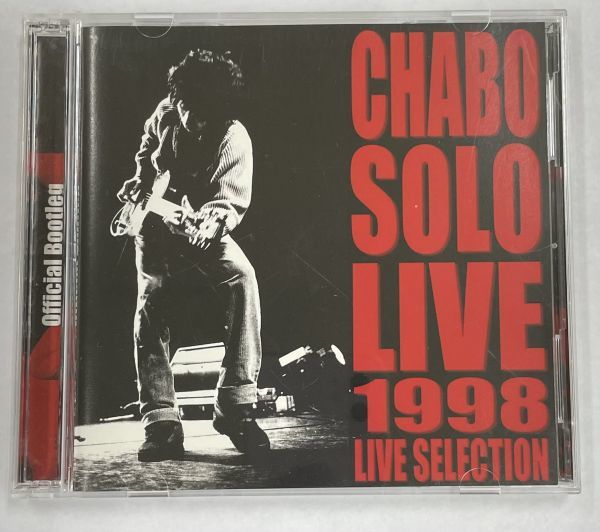 仲井戸麗市 CHABO SOLO LIVE 1998 【2枚組CD】-