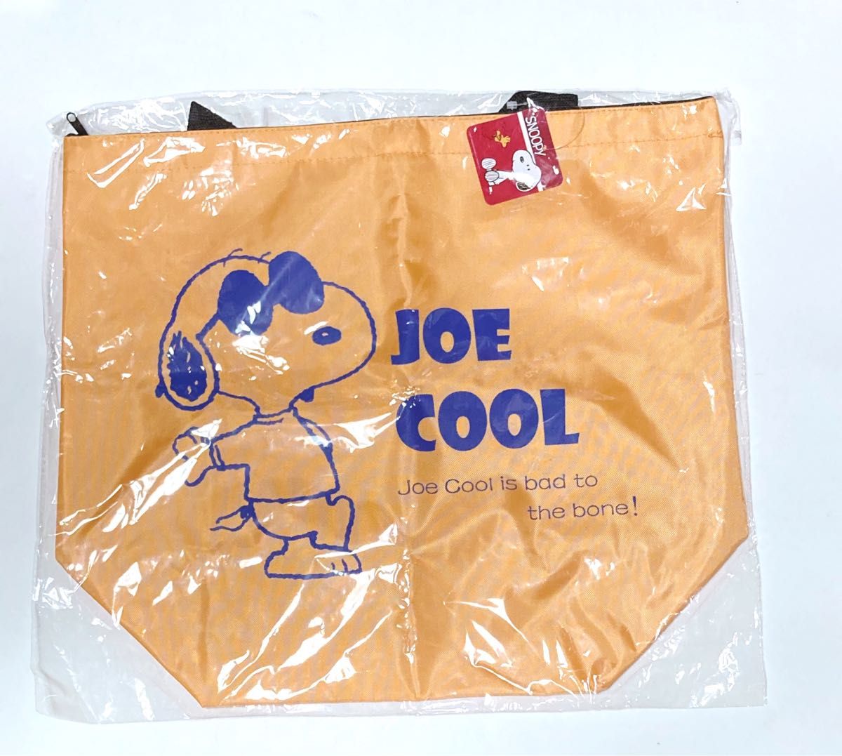 スヌーピー　joe cool ジョークール　ビッグサイズ　トートバッグ　エコバッグ