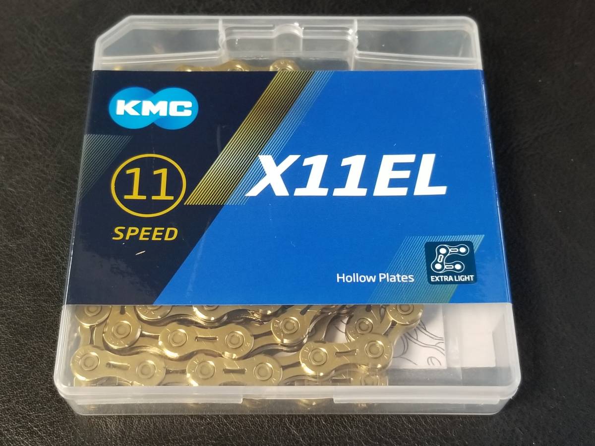 チェーン KMC X11EL GOLD 11S 118L