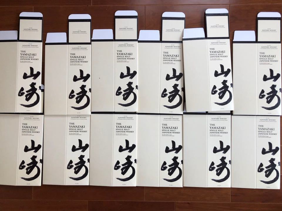 サントリー 山崎 NV 700ml 化粧箱 カートン(中身なし)12個1セット