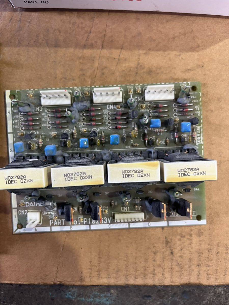 ダイヘン純正部品 半自動溶接機 プリント基板 ジャンク DAIHEN ダイヘン純正部品 半自動溶接機 プリント基板 ジャンク DAIHEN