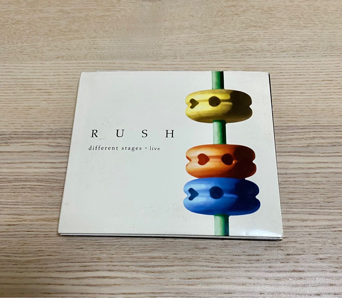 RUSH different stages live ＣＤ 紙ジャケ