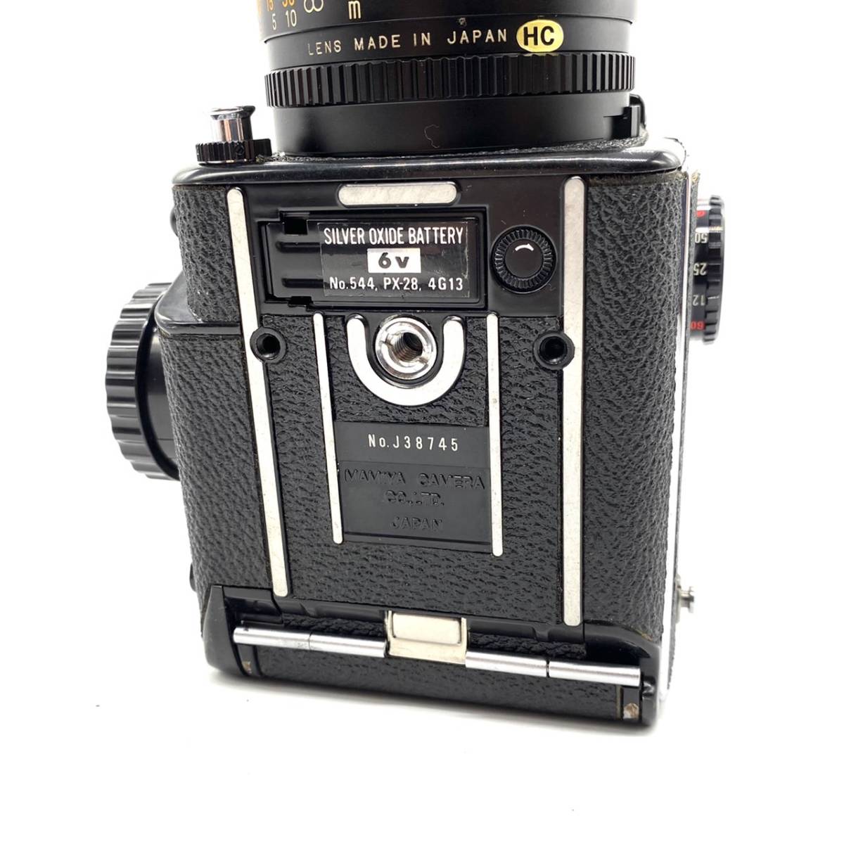 超安い 中判フィルムカメラ 80mm 1:1.9 C MAMIYA-SEKOR ボディ M645