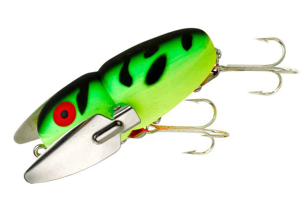 Heddon　ヘドン　クレイジークローラー GRA Fluorescent Green Crawdad_画像2