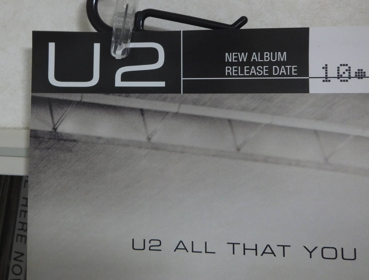 U2 - ALL THAT YOU CAN'T LEAVE BEHIND /ポスター!!_画像3