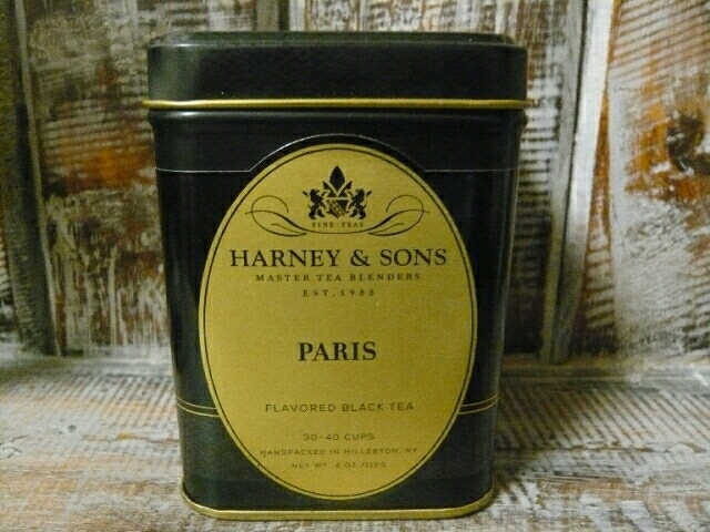 ○即決！新品 HARNEY&SONS ハーニー＆サンズ　PARISパリス　紅茶リーフ缶○茶葉 ディーン＆デルーカ DEAN &DELUCA コンラン cibone_画像1