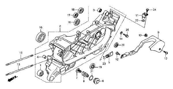 JF28 後期 純正 水温センサー 送料250円～ PCX125 JF56 ウオーターテンプレチヤー センサーASSY JF81 JF84 pcx150 KF12 KF18 KF30 .kzr_JF28　E-19-21　 WW125EX2C.D.E