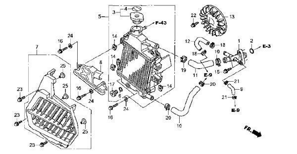 JF28 後期 純正 水温センサー 送料250円～ PCX125 JF56 ウオーターテンプレチヤー センサーASSY JF81 JF84 pcx150 KF12 KF18 KF30 .kzr_JF28　E-14　 WW125EX2A