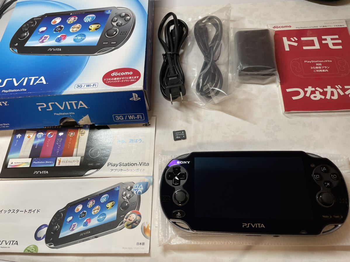 超安い品質 PS Vita PCH-1100ブラック PS Vita本体