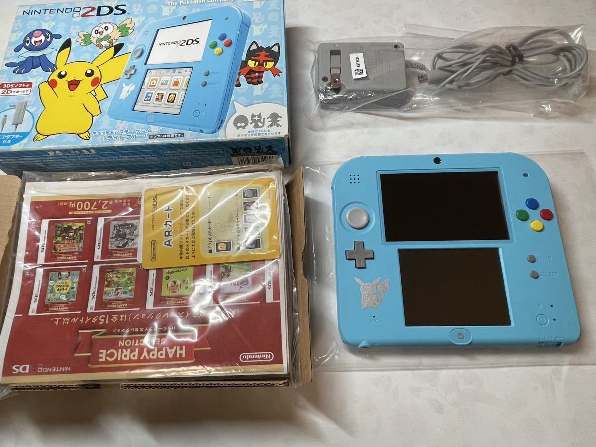 正式的 Nintendo 2DS ポケットモンスターサン・ムーン ニンテンドー3DS