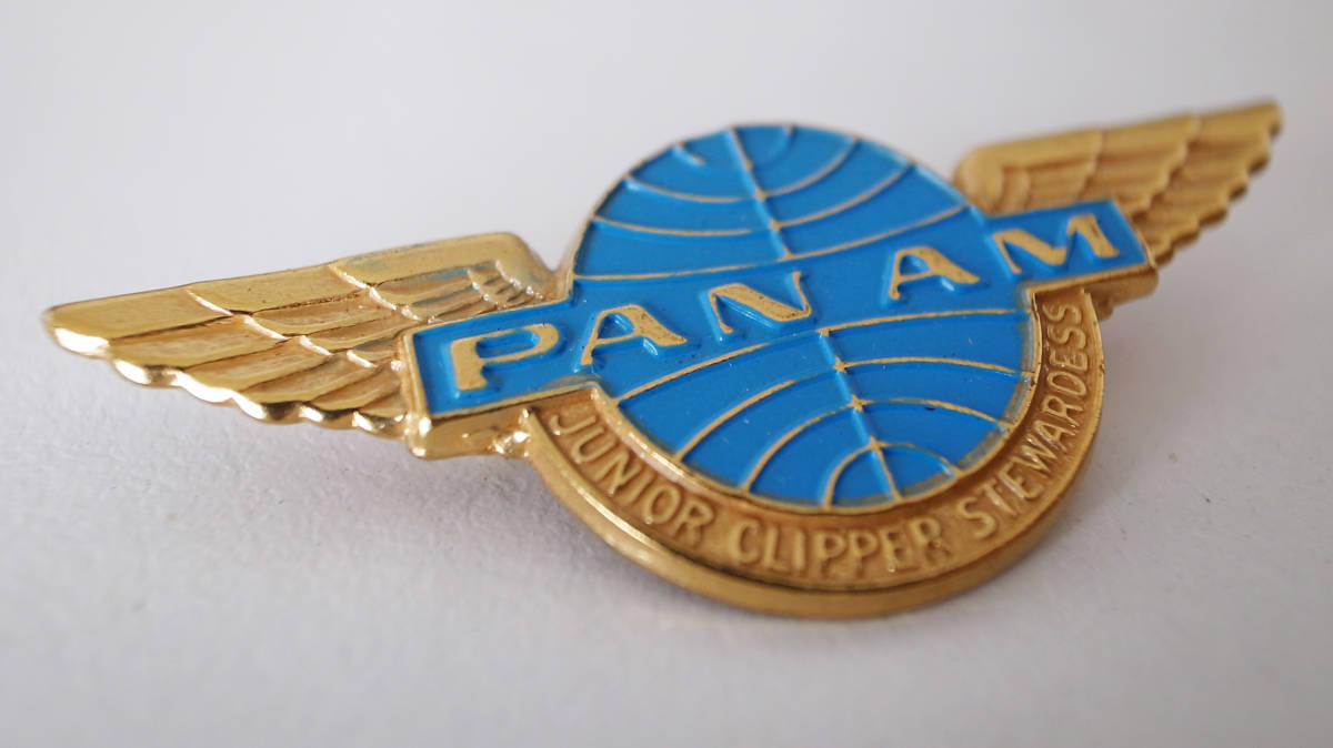 PAN AM bread nam bread american aviation PAA 1960 period Kids for wing badge |schuwa-tes50\'s 60\'s Showa Retro Vintage 