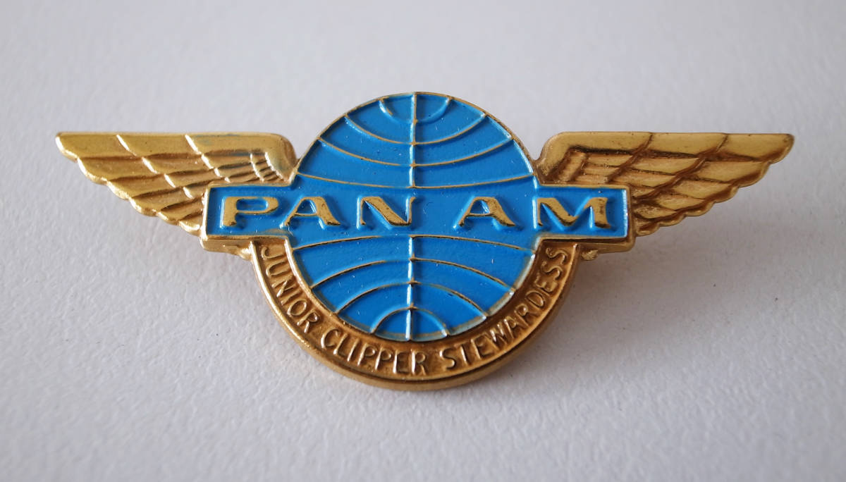 PAN AM パンナム パンアメリカン航空 PAA 1960年代 キッズ用ウィング