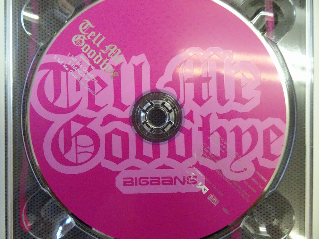 UD280★DVD＋CD BIGBANG Tell Me Goodbye セル版 ケース・キーホルダー付き 研磨・クリーニング済_画像8